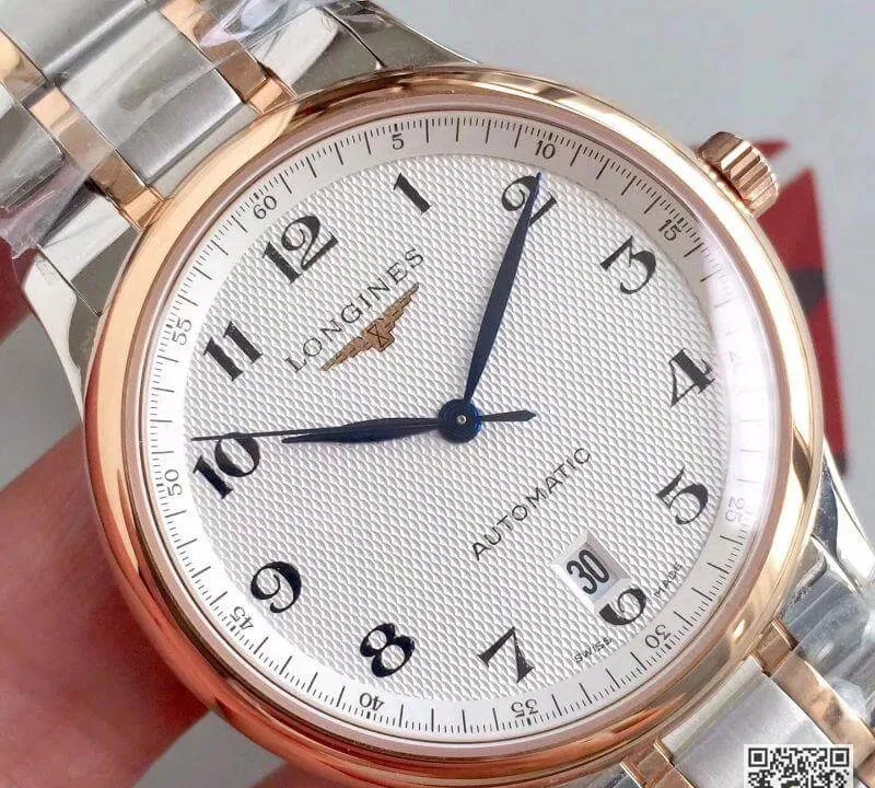 Longines Master Collection L2.628.4.78.6 KZ Factory 1:1 Best Edition Replica Watch Swiss ETA2824 Rose Gold
